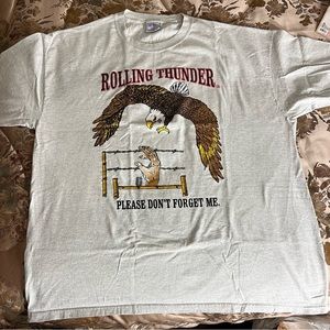 Rolling Thunder motorcycle ride shirt 3XL